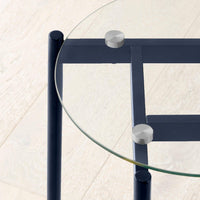 Outlet - Oscar Side Table - Midnight Blue - 40cm