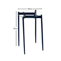 Outlet - Oscar Side Table - Midnight Blue - 40cm