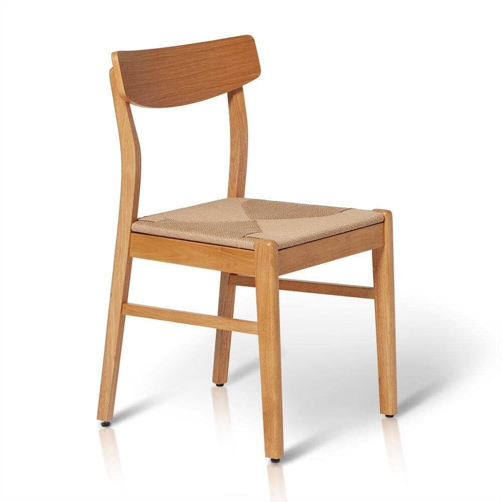 Magnus 160cm Pale Oak Extending Dining Table Set - 6 Seater - Faye Pale Oak Dining Chairs