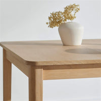 Paul Whitewash Extending Dining Table - Large