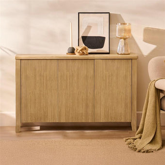 compare product Raleigh 3 Door Large Sideboard - Whitewash