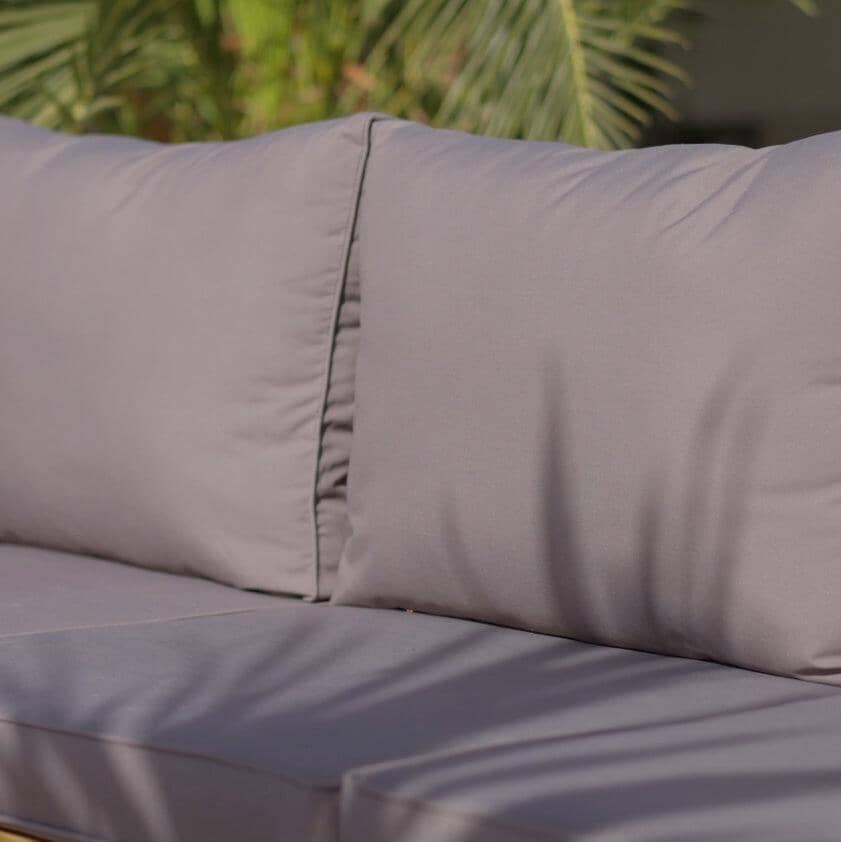 Rowan Arm Section Cushion Covers - Grey